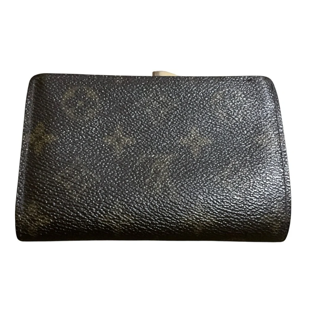 Louis Vuitton Textured Brown Monogram Wallet